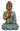 Buddha Skulptur Dekofigur aus Kunststein gold/mint grün Höhe 23cm Breite 14cm - Lifestyle & More