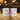 Geschenktüte Geschenktasche "Happy birthday" mit Goldglitzer im 4er Set 32x26x12cm - Lifestyle & More
