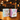 Geschenktüte Geschenktasche "Happy birthday" mit Goldglitzer im 4er Set 32x26x12cm - Lifestyle & More