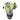 Moderne Dekovase Blumenvase Tischvase Vase aus Keramik silber/anthrazit Höhe 21 cm - Lifestyle & More
