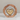 Skulptur Dekofigur Herz im Kreis aus Aluminium auf Sockel aus Holz Gold/braun D 25cm - Lifestyle & More