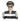 Totenkopf "Pilot" als Toilettenpapierhalter aus Polyresin 19x21 cm - Lifestyle & More