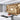 Vlies Fototapete 3D Tapete Abstrakt Holz Kasten Kisten Rechteck Tunnel 3D braun - Lifestyle & More