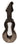 Wein - Flaschenhalter "Gitarre" aus Metall silber 14x40 cm - Lifestyle & More