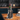 Wein - Flaschenhalter "Gitarre" mit Weinkorkenbehälter aus Metall 20x30 cm - Lifestyle & More