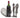 Wein - Flaschenhalter "Tanzendes Paar" inkl. Weinkorkenbehälter Metall 34x25 cm - Lifestyle & More