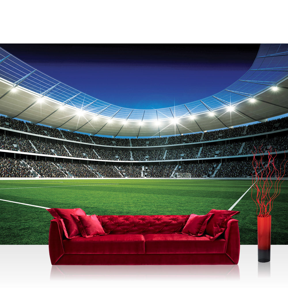 Nonwoven photo wallpaper football wallpaper football stadium