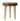 Tranche d'arbre de table d'appoint rustique en bois massif avec tabouret de table en bois d'écorce fait de table de canapé en tranche d'arbre 