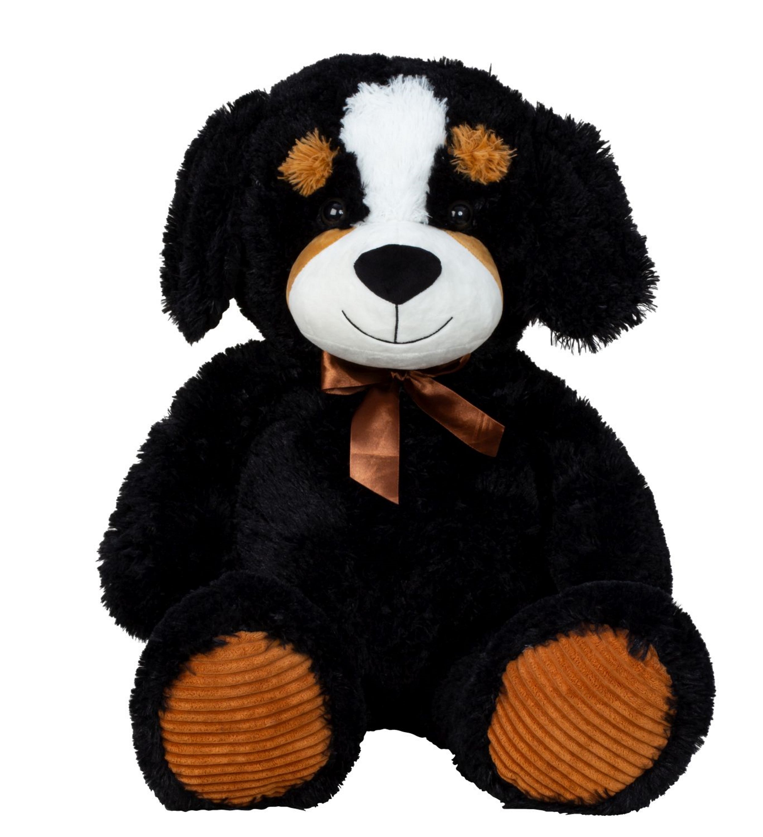 Plush toy dog ​​cuddly bear XXL 100 cm large plush dog cuddly toy velvety soft