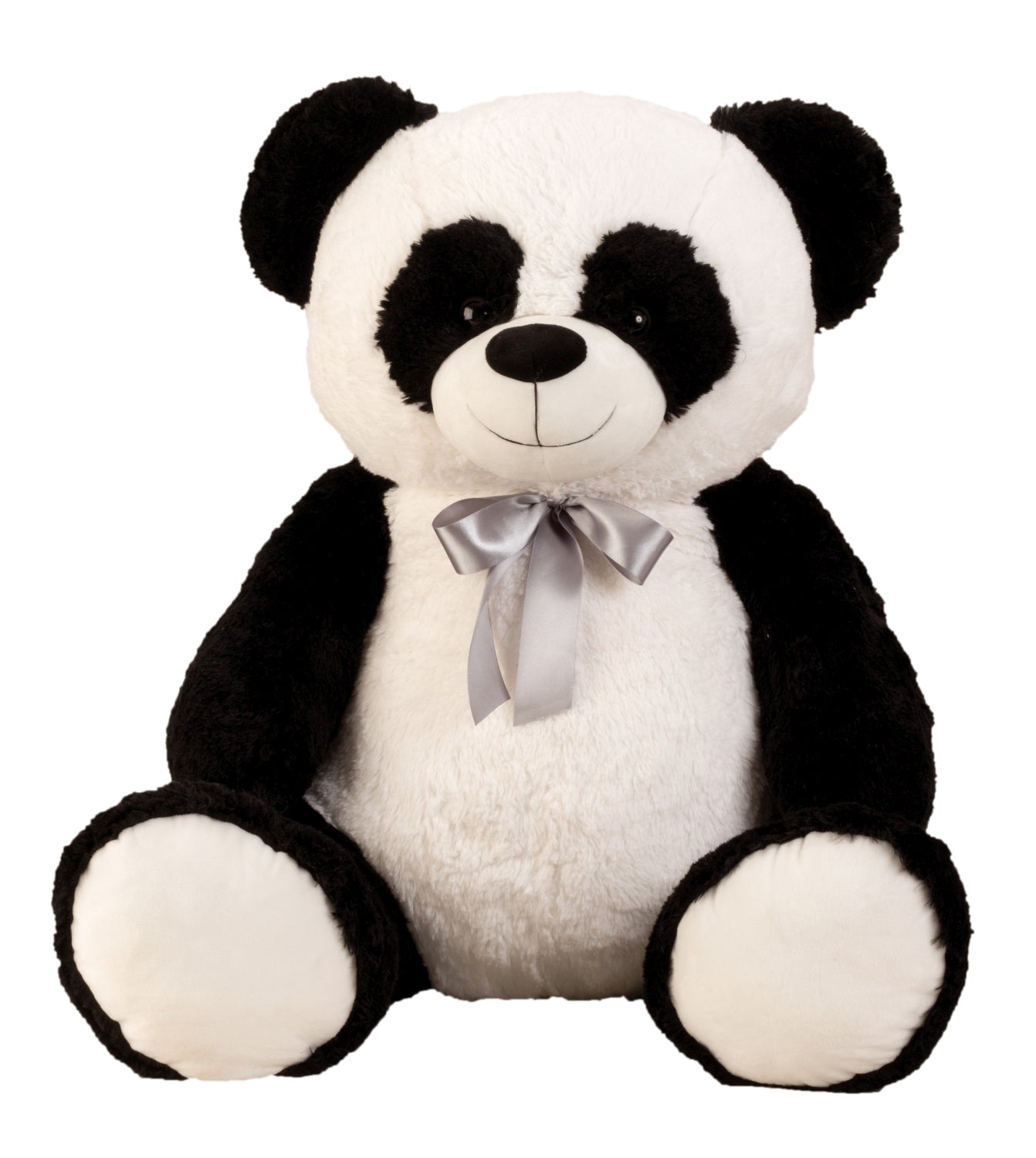 Ours panda géant en peluche XXL 100 cm de haut ours en peluche peluche panda velouté