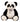 Giant panda bear cuddly bear XXL 100 cm tall plush bear cuddly toy panda velvety soft