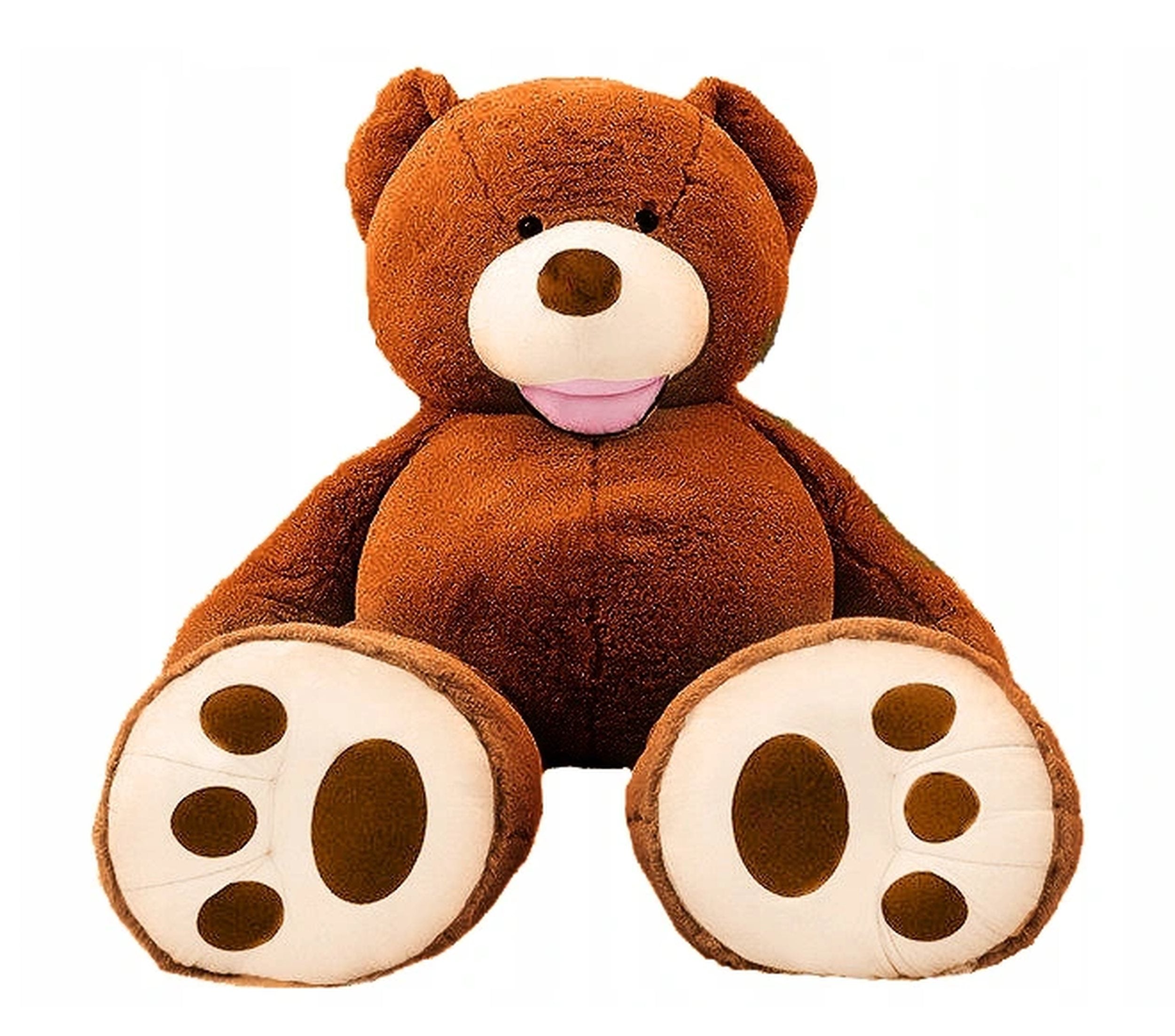 Ours en peluche géant ours en peluche 190 cm grand XXL ours en peluche marron peluche veloutée