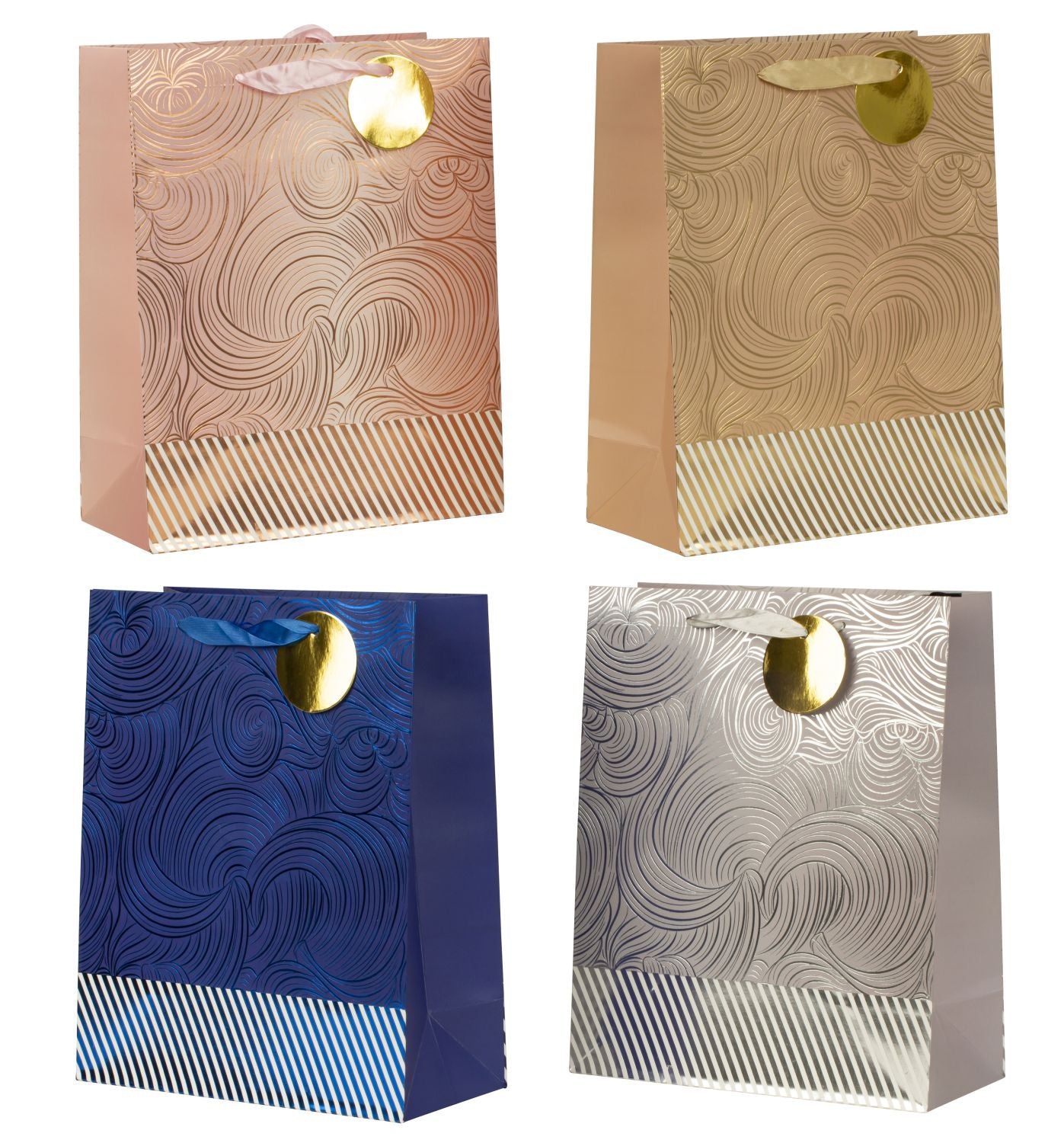 Gift bags Gift bags in a set of 4 26x32x12cm Noble