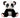 Plush toy teddy bear panda bear black/white with sweet eyes sitting height 40 cm cuddly soft