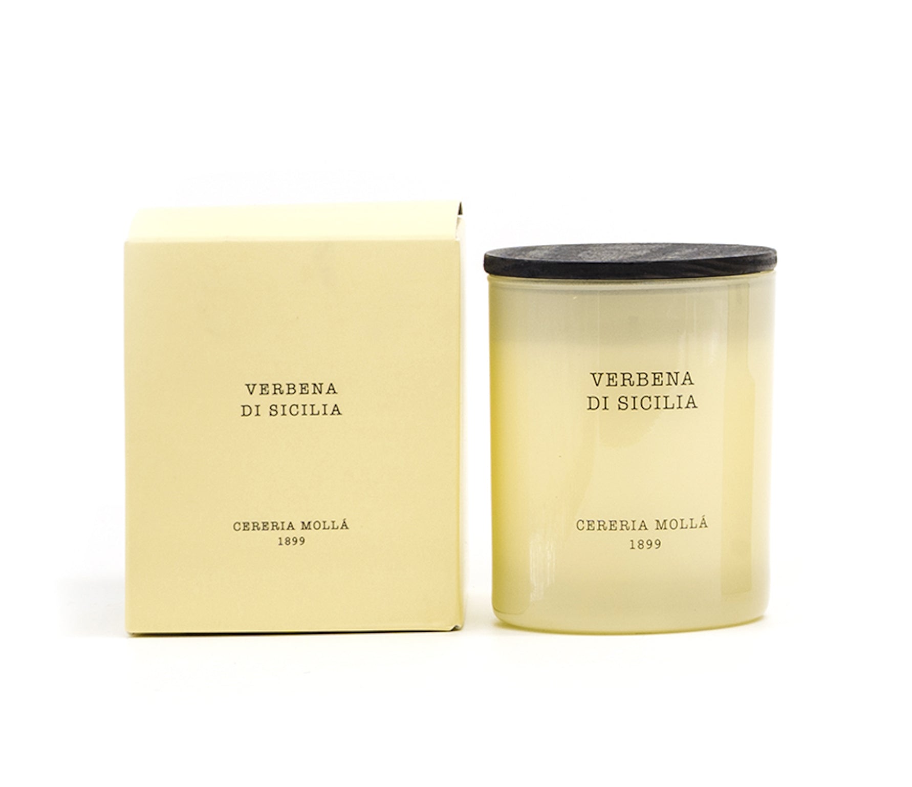 Premium scented candle Verbena Di Sicilia 230gr | 50 hours burning time