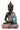 Sculpture Bouddha "Colorful Art" en polyrésine noir/coloré hauteur 39cm largeur 25cm