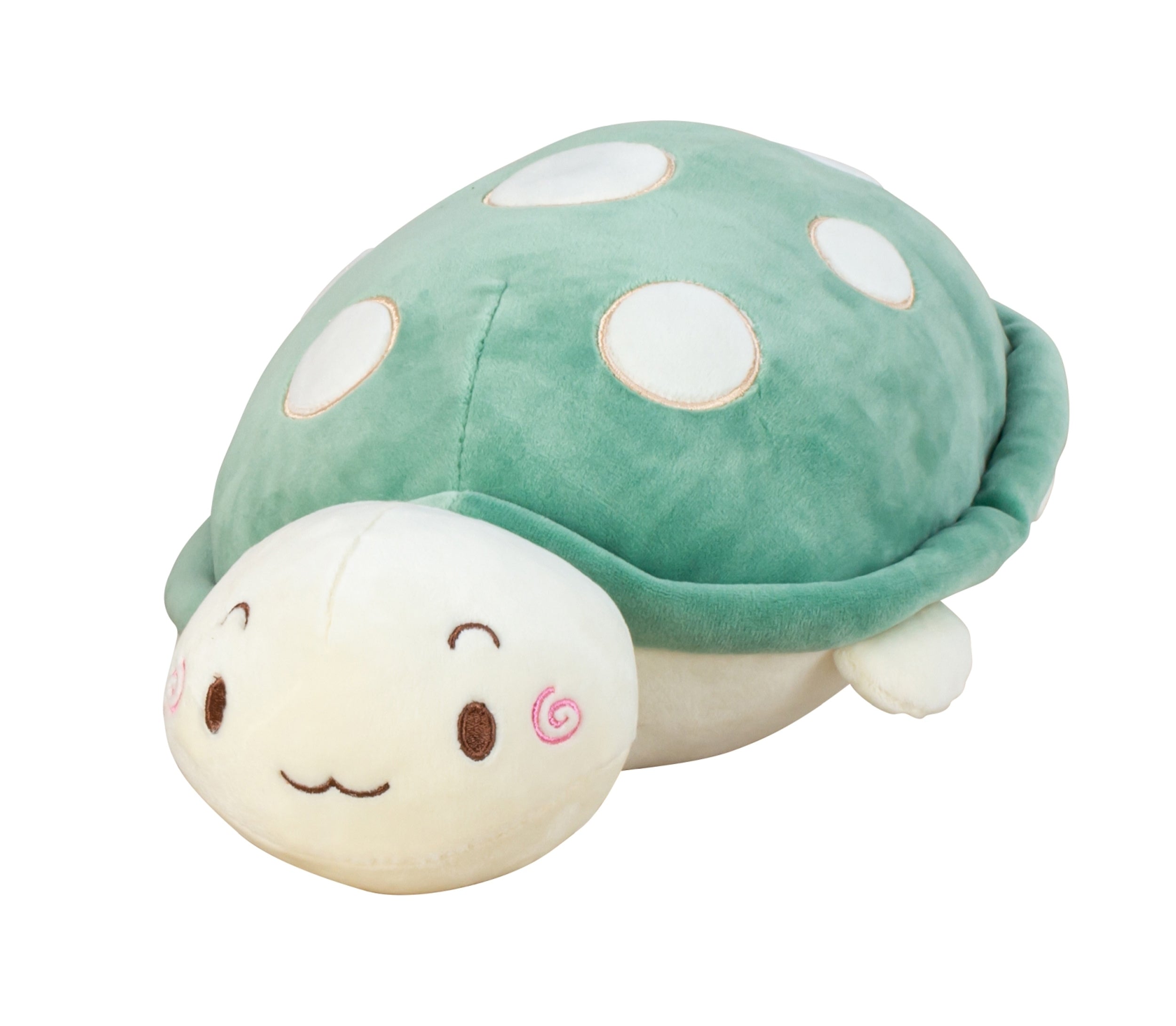 Peluche bébé tortue verte en peluche spandex super douce 32x12 cm