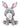 Peluche bébé peluche lapin gris/blanc en peluche spandex super douce hauteur 21 cm