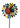 Windmill wind chime multi-coloured made of metal as a garden stake height 183 cm ⌀ 59 cm