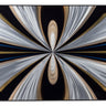 3D Wandbild Abstrakt aus Aluminium inklusive Rahmen 60x80 cm - Lifestyle & More