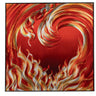 3D Wandbild Herzmotiv aus Aluminium inklusive Rahmen 60x60 cm - Lifestyle & More