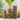 3er Set Kerzenleuchter Gartendekoration braun aus Metall inkl. Hängeeinsatz für Kerzen Höhe 39+48+60 cm - Lifestyle & More