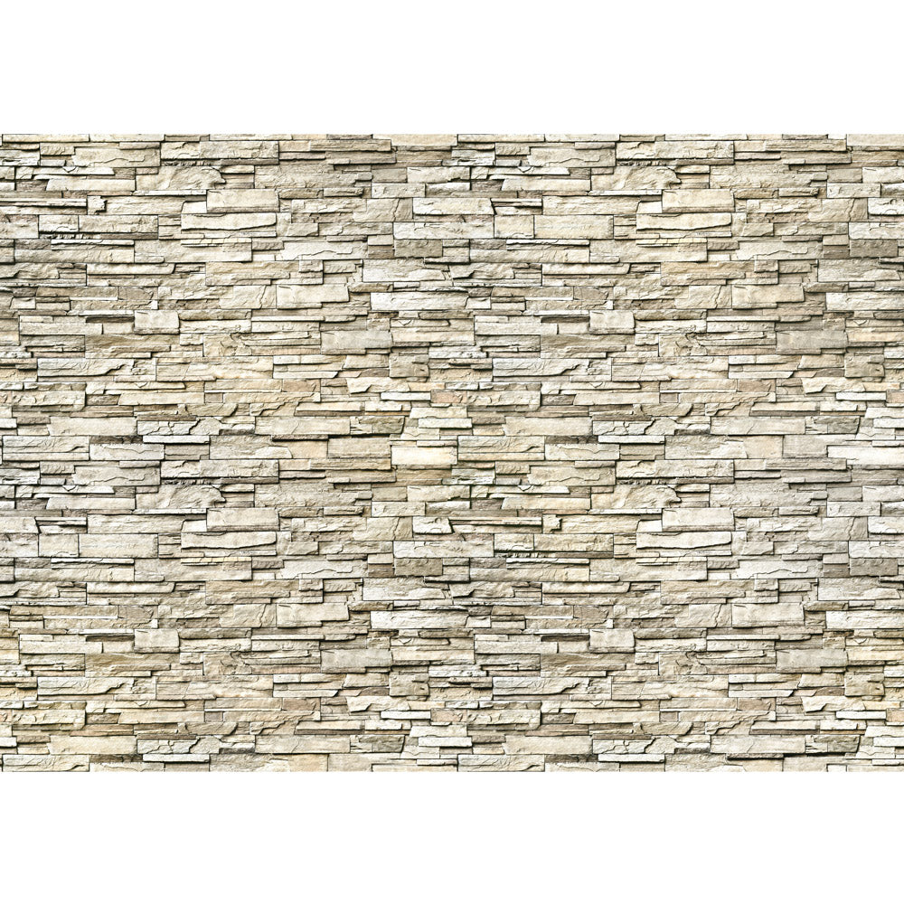 Vlies Fototapete Noble Stone Wall 2 beige