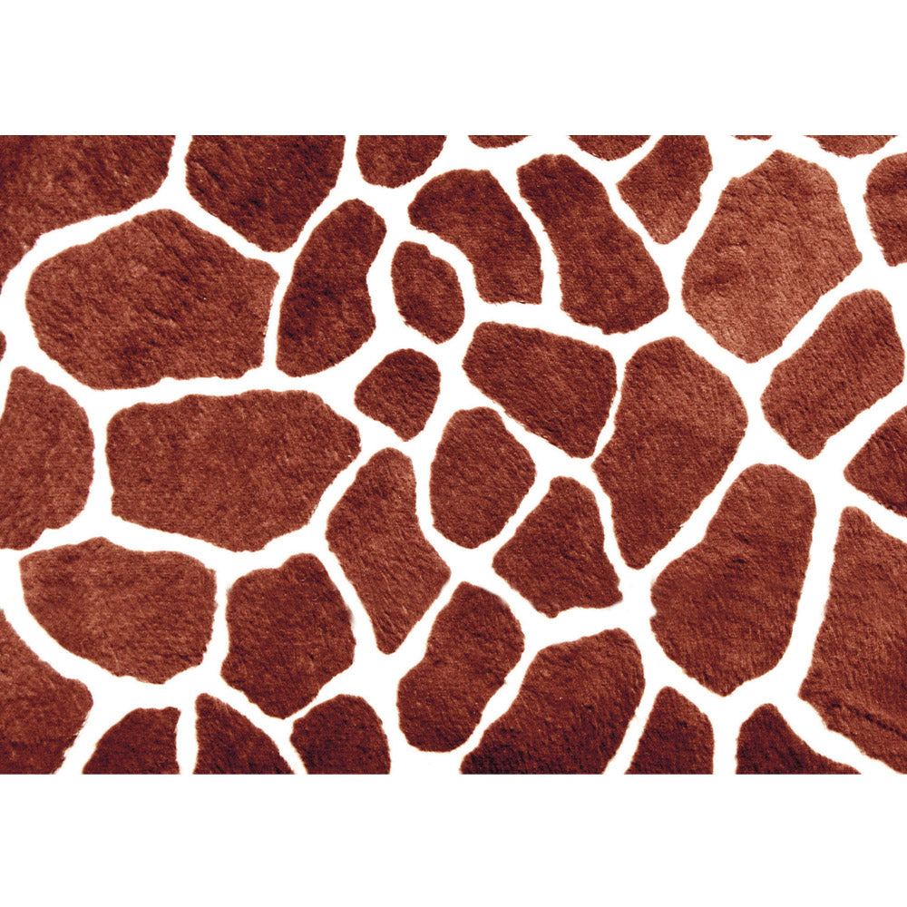 Nonwoven photo wallpaper illustrations wallpaper giraffe fur pattern spots brown