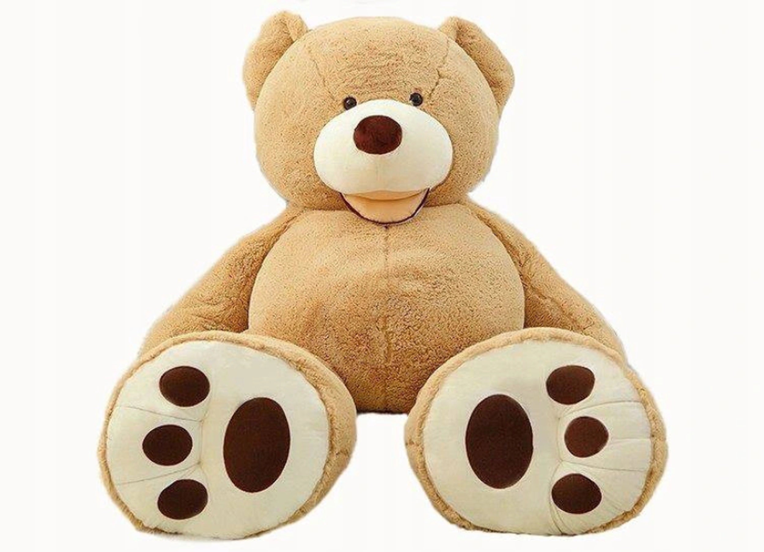 Riesen Teddybär Kuschelbär 160 cm XXL Plüschbär Kuscheltier samtig weich