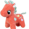 Baby - Plüschtier Kuscheltier Einhorn rosa mit super weichem Spandex - Plüsch 23x30 cm (rosa) - Lifestyle & More