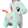 Baby - Plüschtier Kuscheltier Einhorn türkis mit super weichem Spandex - Plüsch 23x30 cm (türkis) - Lifestyle & More