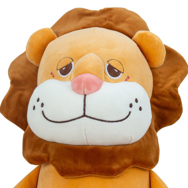 Baby - Plüschtier Kuscheltier Löwe aus super weichem Spandex - Plüsch Höhe 25cm Breite 25cm - Lifestyle & More