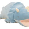 Baby - Plüschtier Kuscheltier Triceratops liegend aus super weichem Spandex - Plüsch Höhe 19cm Länge 50c - Lifestyle & More