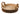 Dekoratives Tablett Exklusives Serviertablett Braun aus Holz mit Rinde und Griff Durchmesser 30cm - Lifestyle & More