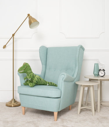 Dinosaurier Plüschtier Kuscheltier grün XL 70 cm super süß und kuschelig weich - Lifestyle & More
