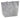 Filz - Tasche Einkaufstasche hellgrau mit Reißverschluss 13x45x35 cm - Lifestyle & More