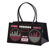 Filztasche Einkaufstasche Henkeltasche aus Filz im Street Art Look 46,5x25x25 cm - Lifestyle & More