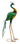 Gartenfigur Pfau aus Metall stehend Höhe 81cm Breite 36cm - Lifestyle & More