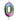 Geburtstagskerzen Ballonmuster in Regenbogenfarben Zahl 0 Höhe 8 cm - Lifestyle & More