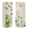 Geschenktaschen Geschenktüten jeweils im 4er Set 12x36x9cm Blumen - Lifestyle & More