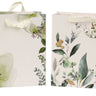 Geschenktaschen Geschenktüten jeweils im 4er Set 18x23x10 cm Blumen - Lifestyle & More