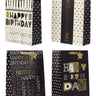 Geschenktaschen Geschenktüten jeweils im 4er Set 30x42x12cm Geburtstag - Lifestyle & More