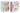 Geschenktüte Geschenktasche "Happy birthday" mit Goldglitzer im 4er Set 23x18x10cm - Lifestyle & More