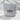 Kosmetiktasche mit Reißverschluss & Druck "Lieblingsdinge" aus Filz grau Höhe 12,5cm - Lifestyle & More