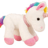 Kuscheliges Plüsch Einhorn Plüschtier Kuscheltier zum liebhaben mit Regenbogen Frisur Höhe 21 cm - Lifestyle & More
