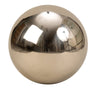 Moderne Deko Kugel Gartendeko Gartenkugel aus Edelstahl in silber Durchmesser 30 cm - Lifestyle & More