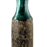Moderne Deko Vase Blumenvase aus Keramik türkis grün braun 15x35 cm - Lifestyle & More