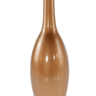 Moderne Dekovase Blumenvase Flaschenvase Vase aus Keramik kupfer gold 15x42 cm - Lifestyle & More