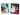 Moderne Geschenktüten Exclusive Flowers mit Struktur im 4er Set Abmessung 26x36x12cm - Lifestyle & More