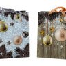 Moderne Geschenktüten Weihnachten Merry Christmas Weihnachtskugeln im 4er Set Abmessung 26x32x12cm - Lifestyle & More